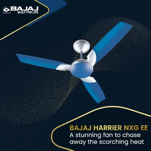 Image of Bajaj Harrier NXG EE 1200 Mm 1 Star Rated Ceiling Fan