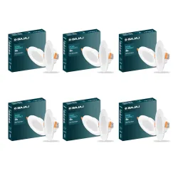 Bajaj Ivora 5W LED Downlight (Pack of 6)
