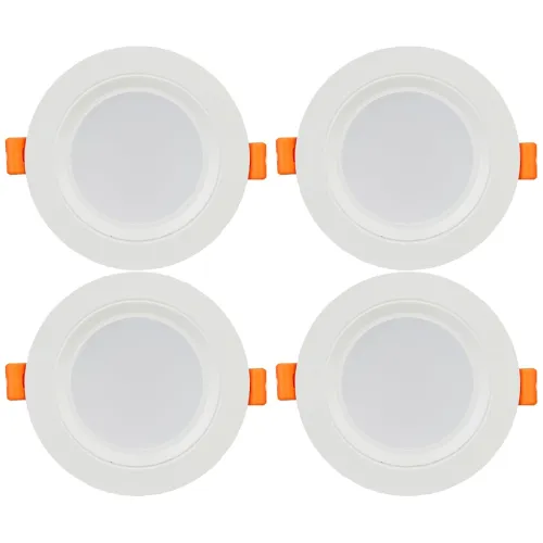 Image of Bajaj Ivora Compact Downlight 5W 3-In-1 Cct (Pack of 4)