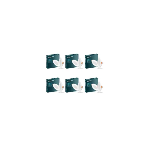 Image of Bajaj Ivora Compact Downlight 5W LED Downlight Pack of 6