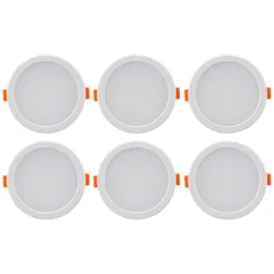 Bajaj Ivora Plus LED Panel 6W Pack of 6