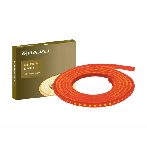 Image of Bajaj Red Celesta LED Rope String Light 