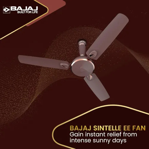 Image of Bajaj Sintelle Ee 1200 Mm 1 Star Rated Ceiling Fans