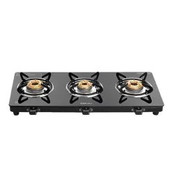 Bajaj Ucx 3 Burner Slim Glass Top Gas Stove