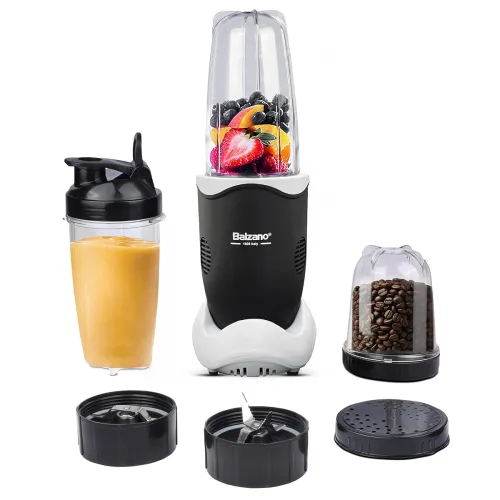 Image of Balzano Bullet Mixer Grinder 500W 3 Jars Nutri Blender for Kitchen