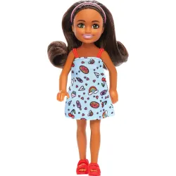 Barbie Chelsea Doll, Small Doll Wearing Removable Blue Dress