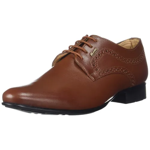 Image of Bata Mens Morgan PunchUniform Dress Shoe