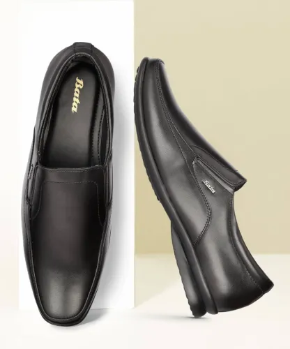 Image of Bata PDRIVE Loafers For Men (Black , 9 UK/India)