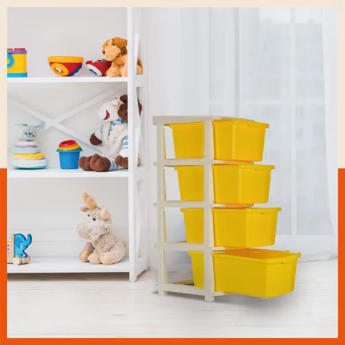 Image of Bathla STOMO 4XL Drawers Multi-purpose Modular Storage