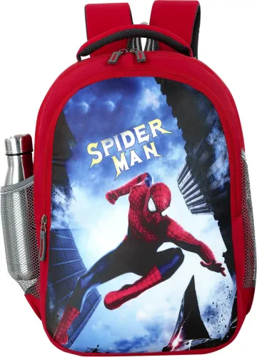 Image of bayo Spiderman 35 L school Bag (Red)