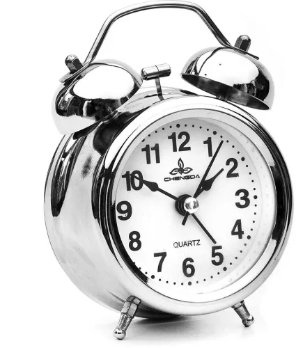 Image of BBD Kitchen Shop Analog Silver Clock