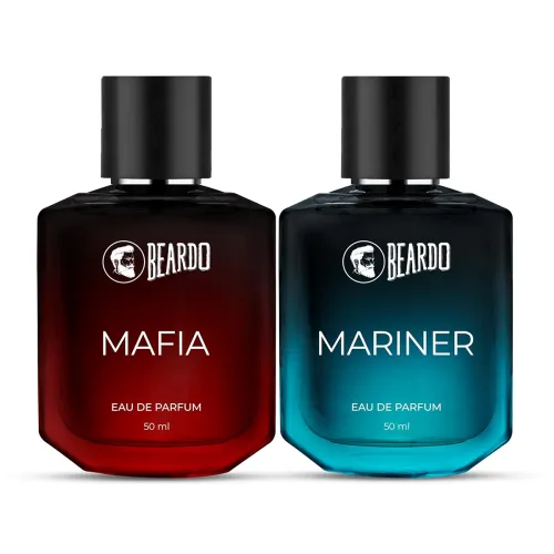 Image of Beardo Mariner Perfume & Mafia Parfume Perfume For Men (50Ml X Pack Of 2) | Long Lasting Perfume | Date Night Perfume Fo