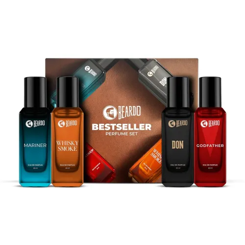 Image of Beardo Perfumes Giftset For Men (Pack of 4 x 20ml)