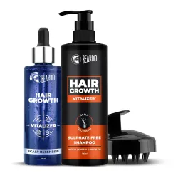 Beardo Scalp Massager, Hair Growth Vitalizer 60ml