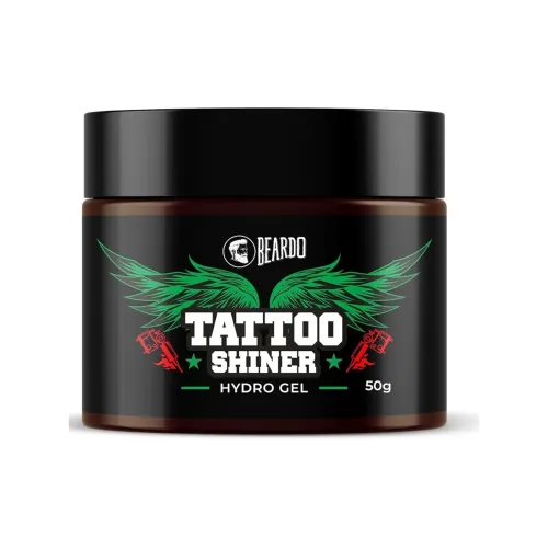Image of Beardo Tattoo Shiner Gel 50g Maintains Tattoo Ink |