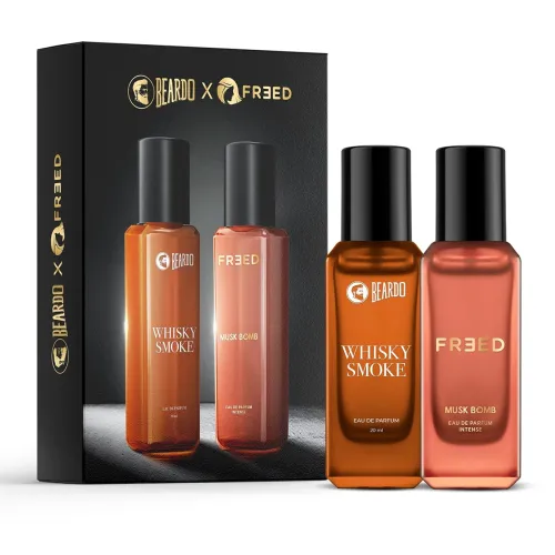 Image of Beardo Whisky Smoke & Freed Musk Bomb Perfume Set of 2