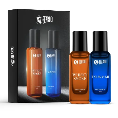Image of Beardo Whisky Smoke & Tsunami Perfume Combo (20 ml x 2)