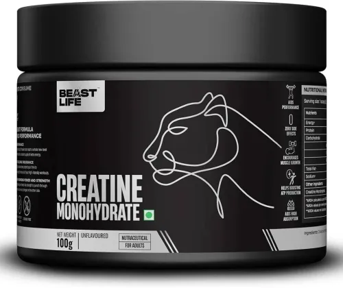 Image of BeastLife Super Micronized Creatine Monohydrate Unflavoured 100g