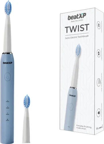 Image of beatXP Sonic Electric Toothbrush with 2 Brush Heads