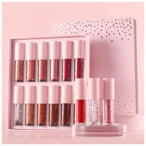 Image of Beauzy Handaiyan Glossy Lipstick Set of 12
