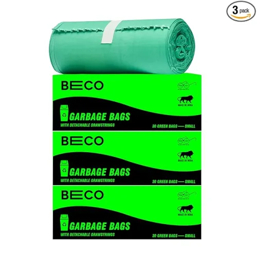 Image of Beco Eco-FriendlyGarbage Bags for Dustbin | 90 Pcs