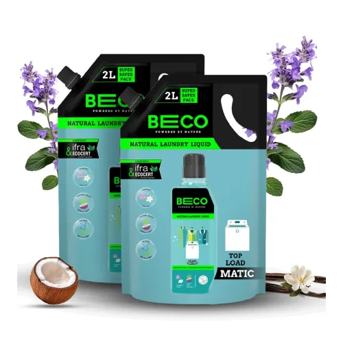 Image of Beco Matic Top Load Liquid Detergent- 4 Litres (2L+2L) |