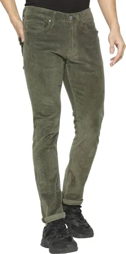 Image of BEING HUMAN  Men Slim Mid Rise Green Jeans