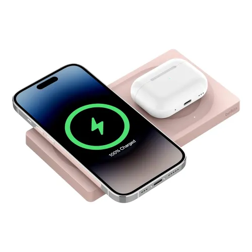 Image of Belkin Magsafe 2-in-1 Wireless Charging Pad 15W | Fast Charging iPhone