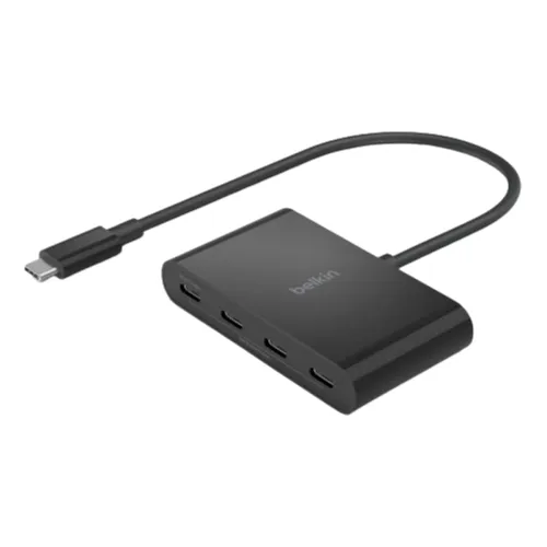 Image of Belkin USB-C to 4-Port USB-C Hub (100W PD, 10Gbps) 