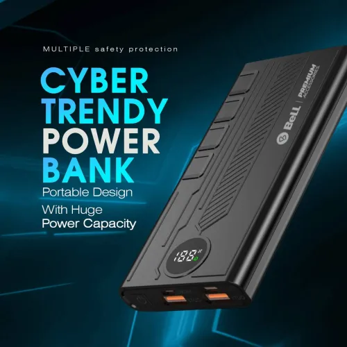Image of BELL 10000 mAh 30 W Slim Pocket Size Power Bank