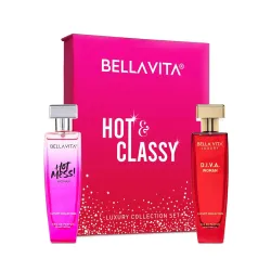 Bella Vita Luxury Hot & Classy | Long Lasting 2x50ml Perfume Gift Set for Woman