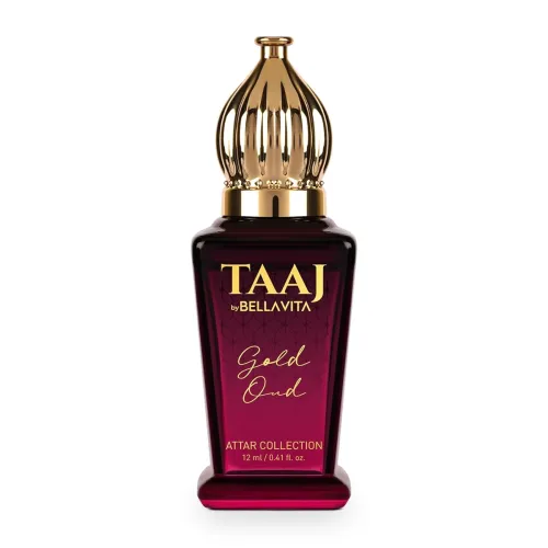 Image of Bella Vita Luxury TAAJ Gold Oud Attar with Caramel