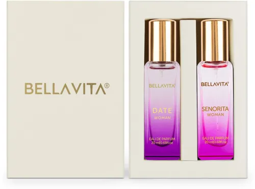 Image of Bellavita DATE perfume & SENORITA perfume combo|2X20ML