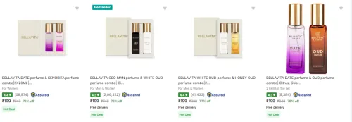 Image of Bellavita Fragrances Minimum 70% Discount