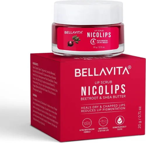 Image of BELLAVITA NicoLips Lip Balm Scrub