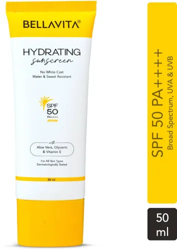 Image of Bellavita Sunscreen SPF 50 PA++++ 50ml