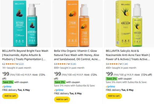 Image of BELLAVITA Vitamin C Serum Minimum 70% Discount