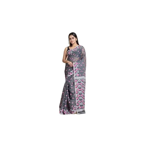 Image of Bengal Handloom Jamdani Saree