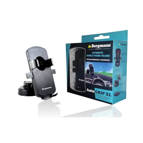 Image of Bergmann Auto Grip Automatic Mobile Holder (XL, Black)