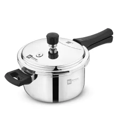 Bergner BE Essentials Tripro Triply Stainless Steel 3 Liters Outer Lid Pressure Cooker