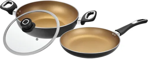 Image of BERGNER Induction Bottom Non-Stick Coated Cookware Set