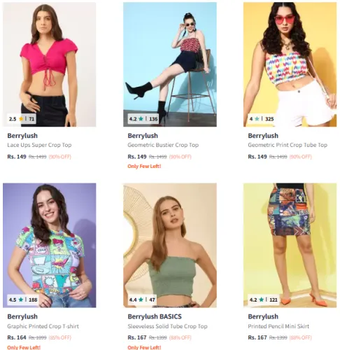 Image of Berrylush Brand Women's Clothing @ Up to 90% discount