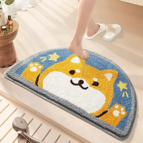 Image of Best Home Decor Cute Design Bathroom Mat