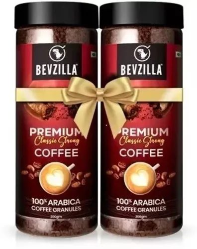 Image of Bevzilla 100% Arabica Instant Coffee (2 x 200g) 