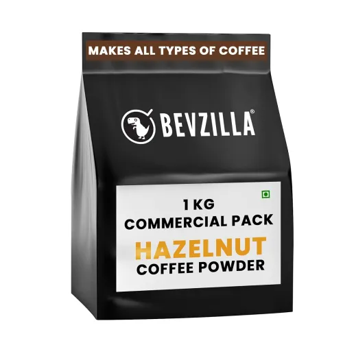 Image of Bevzilla 1kg Hazelnut Instant Coffee Powder 