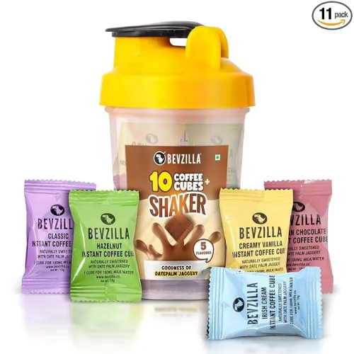Image of Bevzilla Instant Coffee Cubes & Shaker Bottle Pack