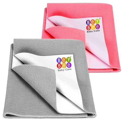 Image of BeyBee Anti-Piling Fleece Extra Absorbent Quick Dry Sheet for Baby