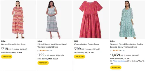 Image of Biba Women's Dresses at minimum 60% Off 