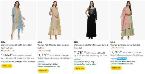 Image of Biba Women's Dresses at minimum 75% Off
