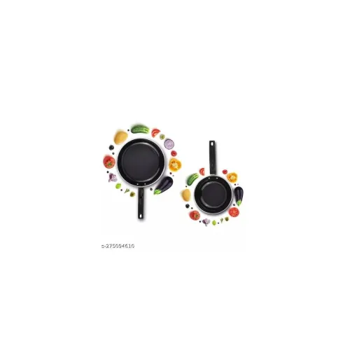 Image of BigPlayer Nonstick Duo Pack - 1200Ml Fry Pan and 800Ml Sauce Pan